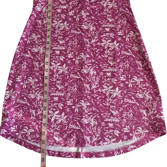 Columbia PFG Freezer III Fuchsia Tropical Print Sleeveless Dress Womens XS - Picture 6 of 9